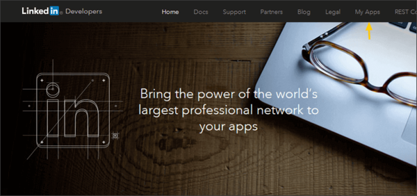 LinkedIn Developer portal