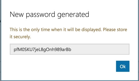 Generate New Password
